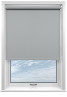 Sarra (Blackout), Slate - Motorised Roller Blind